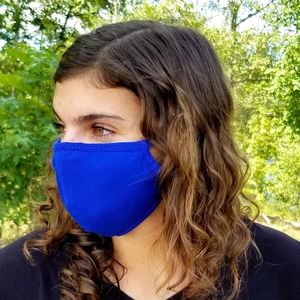 Adult Face Covering (Royal Blue)